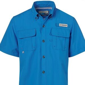 Magellan Outdoors Boys' Laguna Madre Button Down Shirt Size XS (6-7)